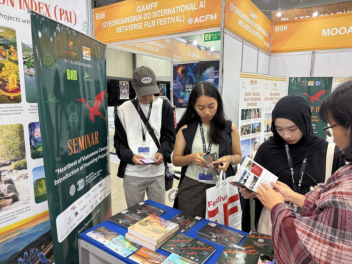 VFDA quảng bá bức tranh màu sắc của điện ảnh Việt tại LHP Quốc tế Busan