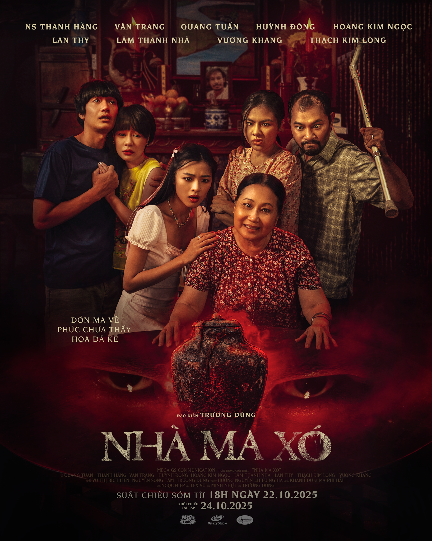 Poster 'Nhà ma xó' hé lộ sự nguy hiểm từ chiếc khạp sành bí ẩn