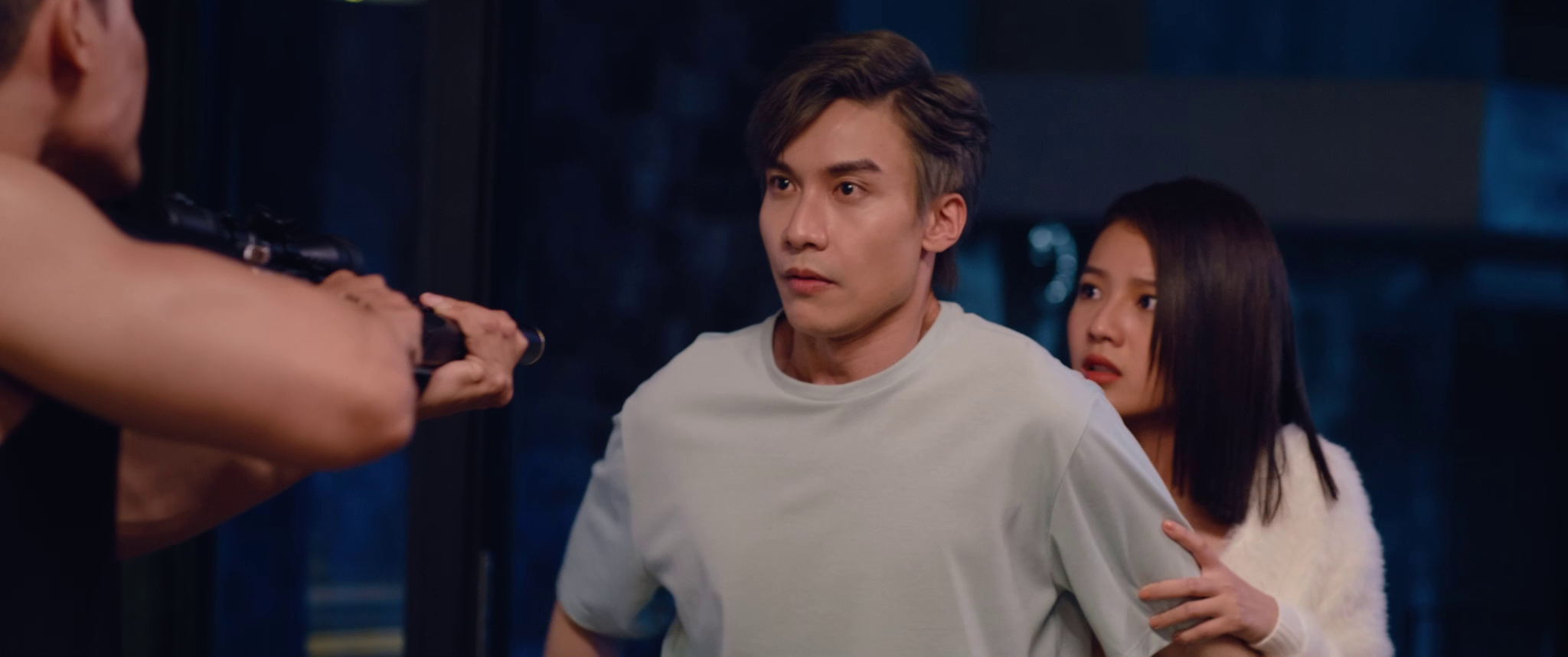 Bích Ngọc, Thái Trà My, Dũng Bino và Lương Gia Huy vướng vào 'bùng binh' tình ái trong 'Bịt mắt bắt nai'