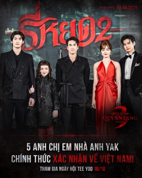 Nadech Kugimiya và dàn trai xinh gái đẹp 'Tee Yod: Quỷ ăn tạng' phần 3 chuẩn bị đổ bộ Việt Nam