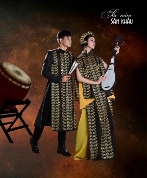 Đón mừng ngày Giỗ Tổ sân khấu, Quán quân Liêu Kỳ tỏ lòng tri ân qua BST 'Sắc màu sân khấu' của NTK Việt Hùng