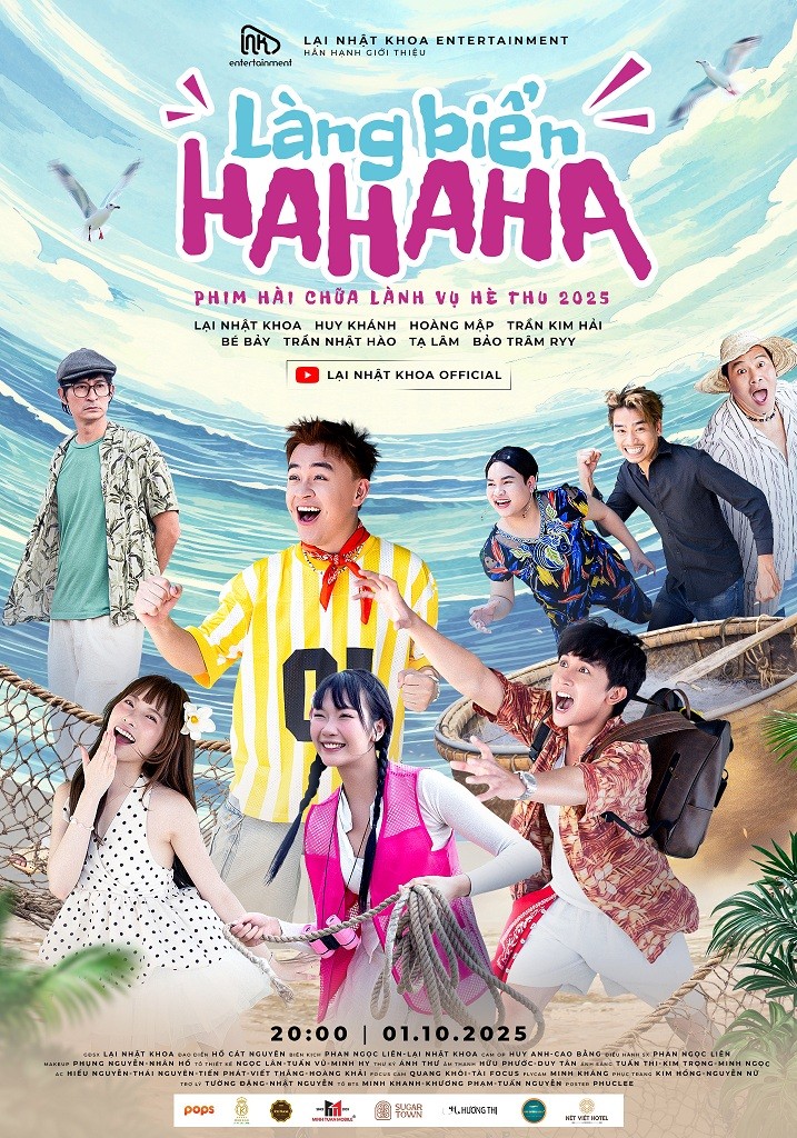 Hoàng Mập giảm cân ấn tượng, đồng hành cùng Lại Nhật Khoa trong 'Làng biển hahaha'