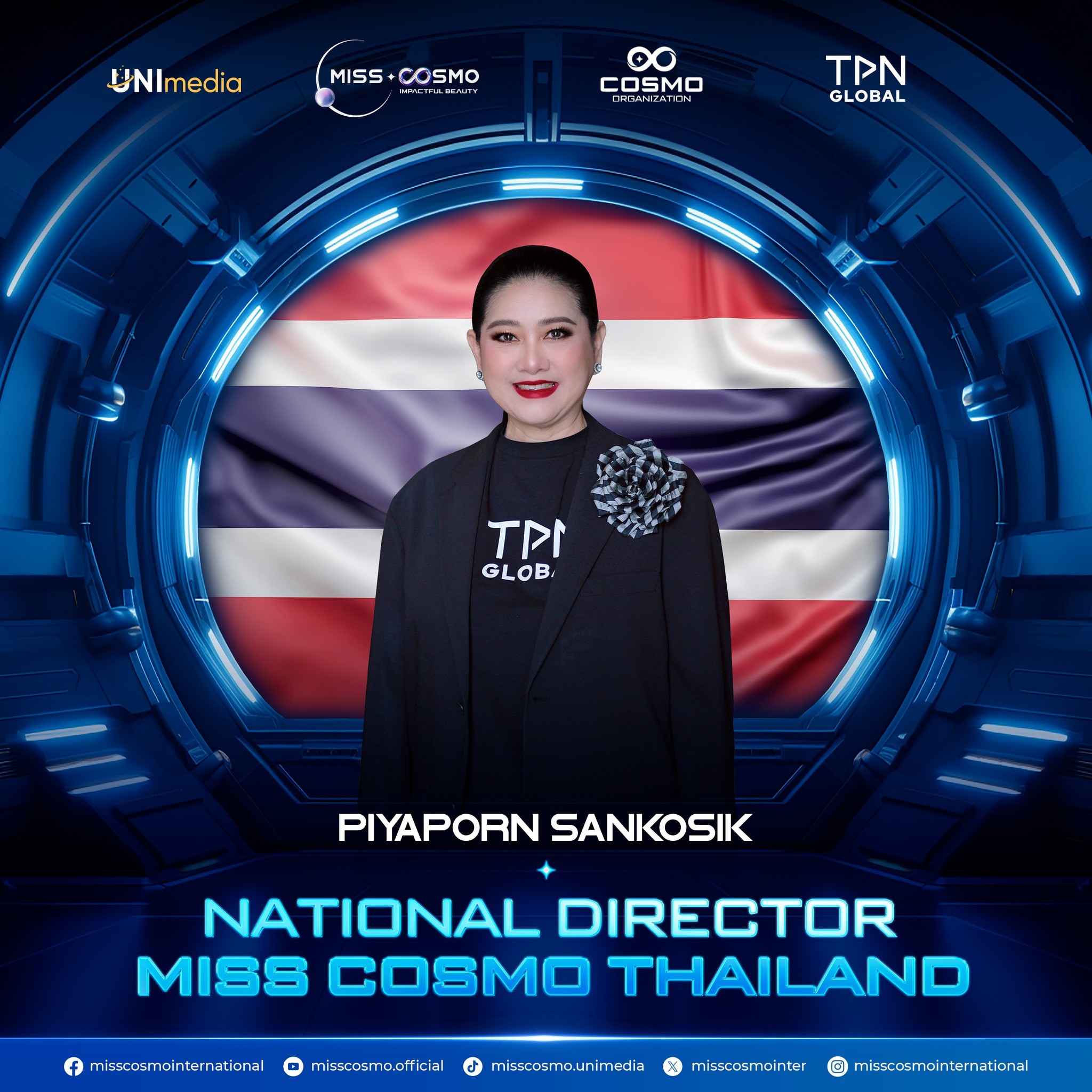 Lần đầu tiên 'Miss Cosmo 2025' mở cổng bình chọn toàn cầu cho giải thưởng 'Best National Director'
