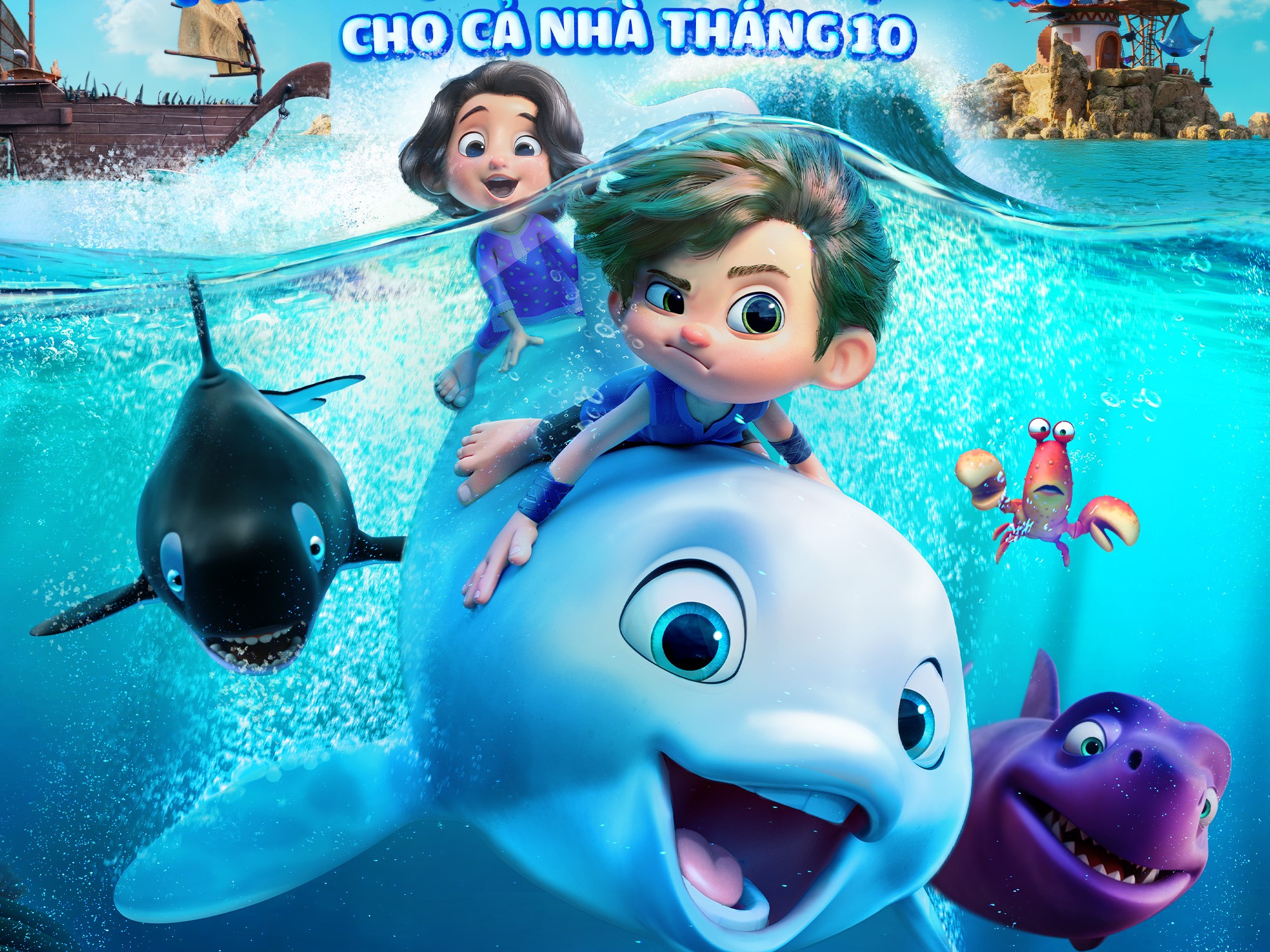 Lần đầu tiên xuất hiện cô bé biết nói chuyện với cá trong Best cut 'Cậu bé Cá Heo và bí mật 7 đại dương'