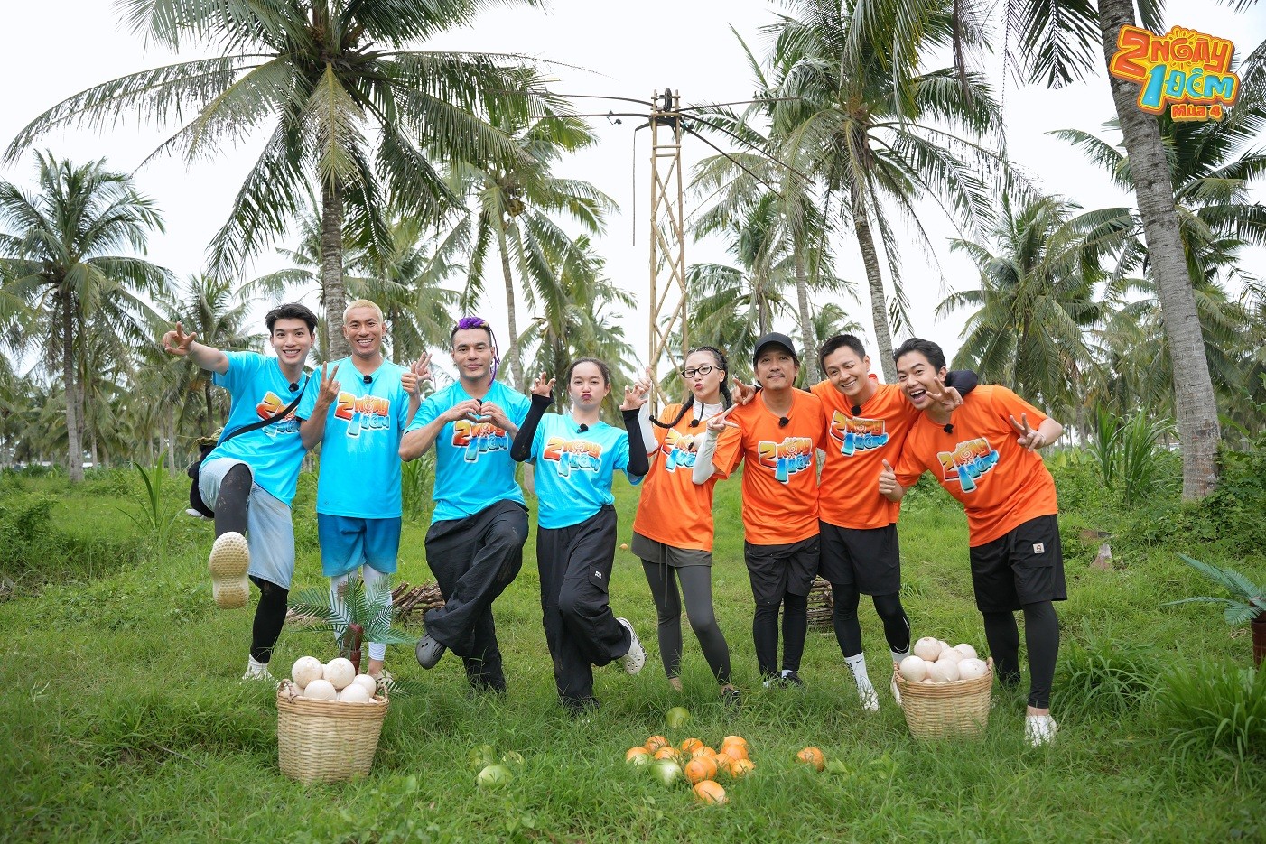 '2 ngày 1 đêm': Kiều Minh Tuấn nhận liên hoàn thau nước từ đồng đội