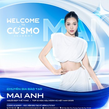 5 người đẹp Hoàn vũ Việt Nam 2025 chính thức gia nhập Cosmo Academy với vai trò chuyên gia đào tạo