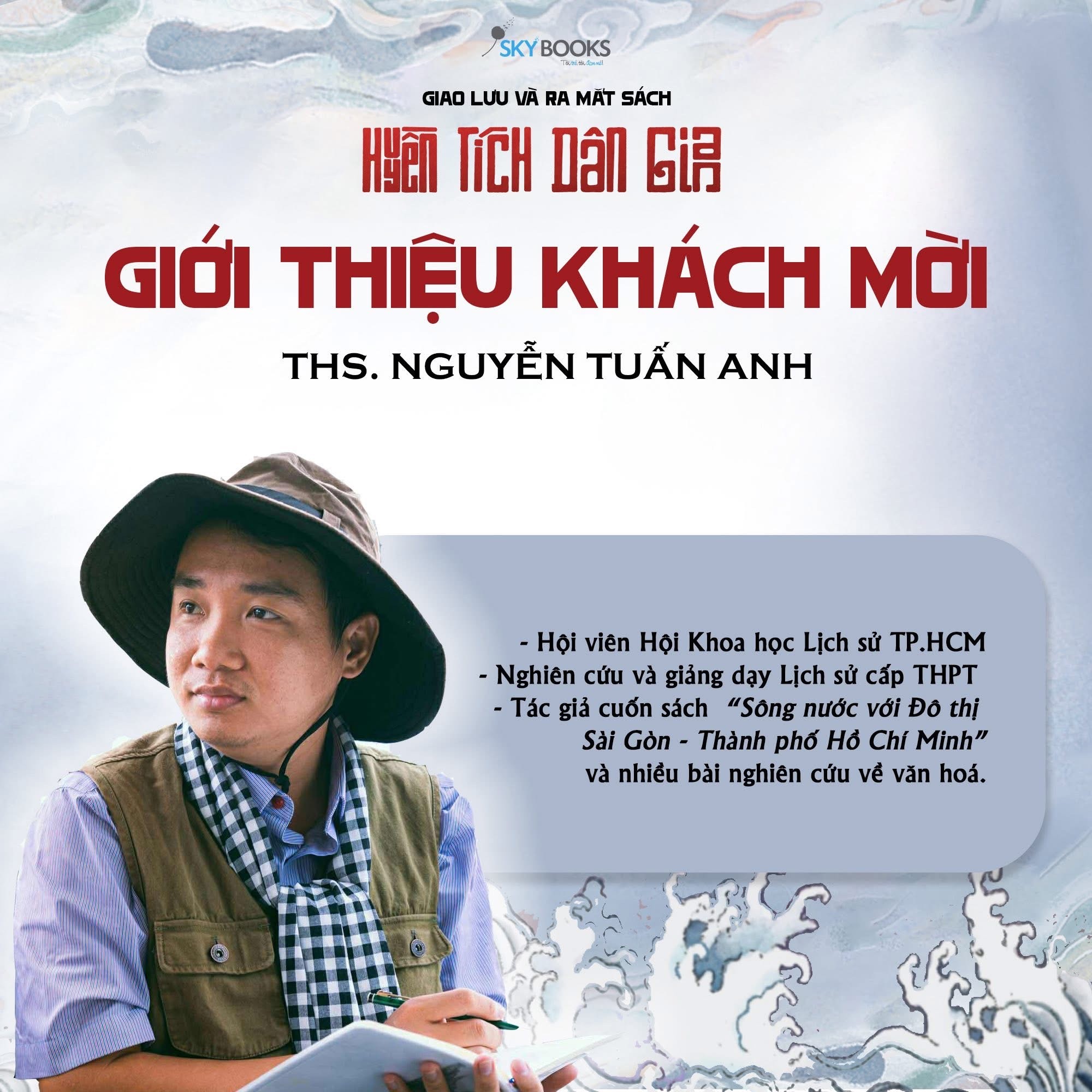 Huỳnh Lập, Lê Nhân, Khiết Đan chúc mừng người sáng tạo kênh TikTok nổi tiếng ra mắt sách 'Huyền tích dân gian'