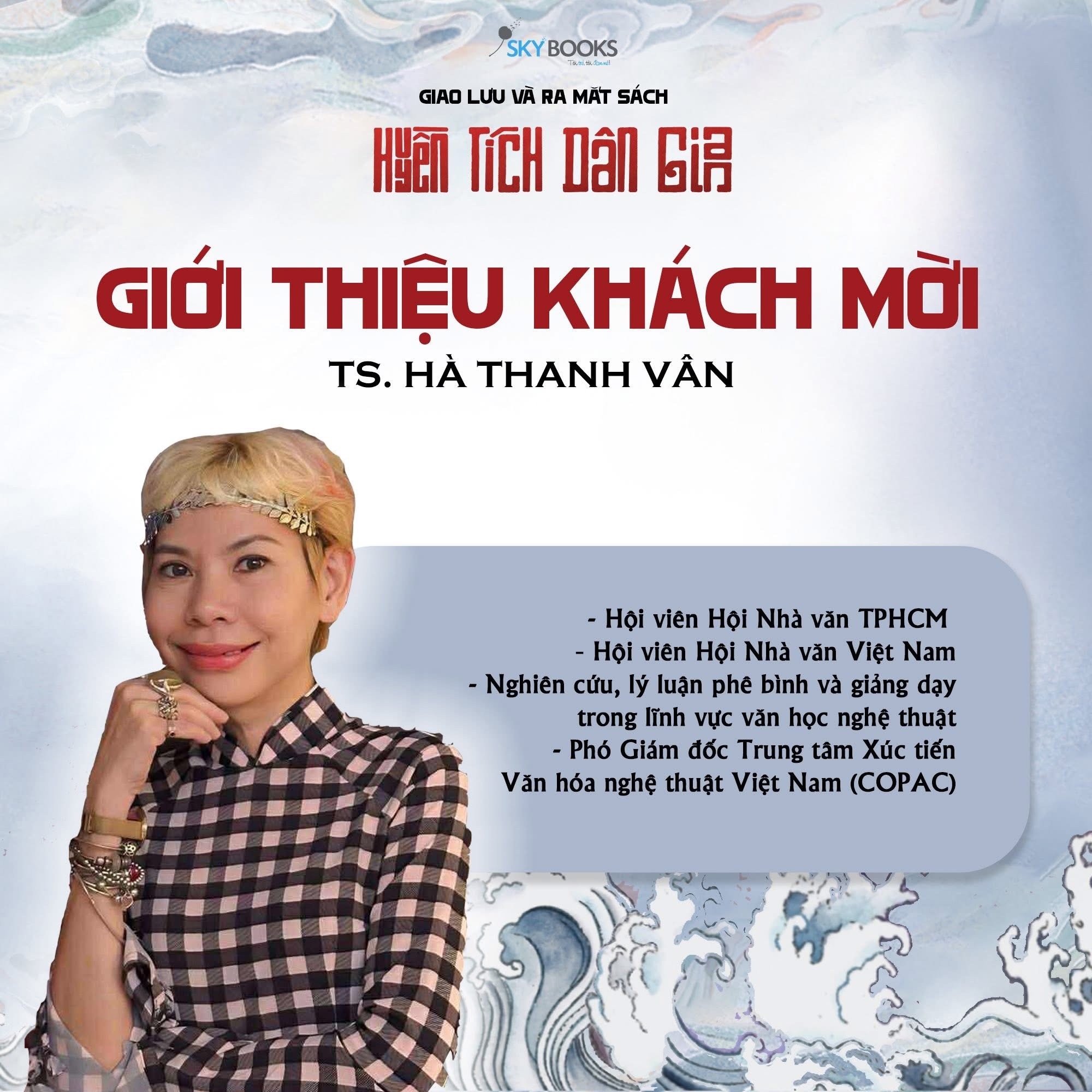 Huỳnh Lập, Lê Nhân, Khiết Đan chúc mừng người sáng tạo kênh TikTok nổi tiếng ra mắt sách 'Huyền tích dân gian'
