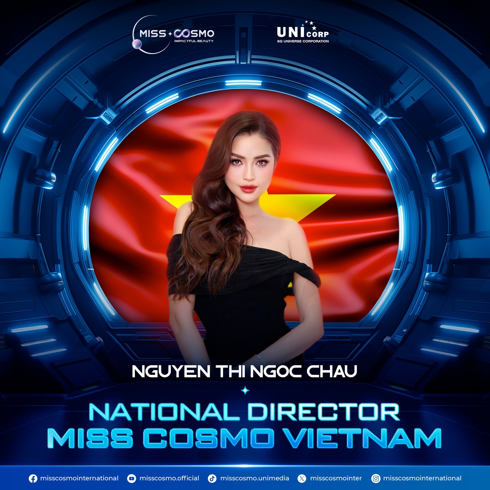 Giám đốc quốc gia 'Miss Cosmo Vietnam' - Nguyễn Thị ​​Ngọc Châu lọt Top 5 'Best National Director'