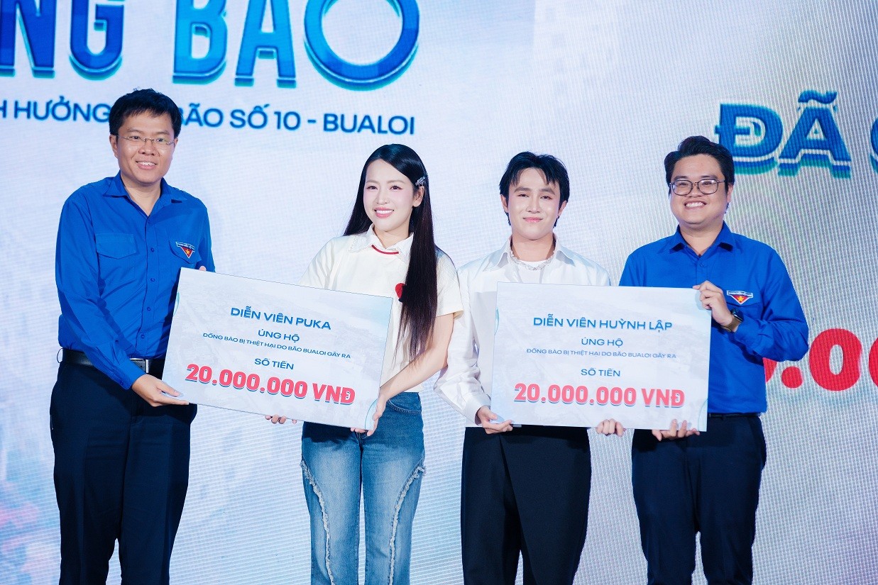 Đêm nhạc 'Chung tay vì đồng bào' quyên góp hơn 10 tỷ đồng giúp đỡ người dân vùng bão lũ