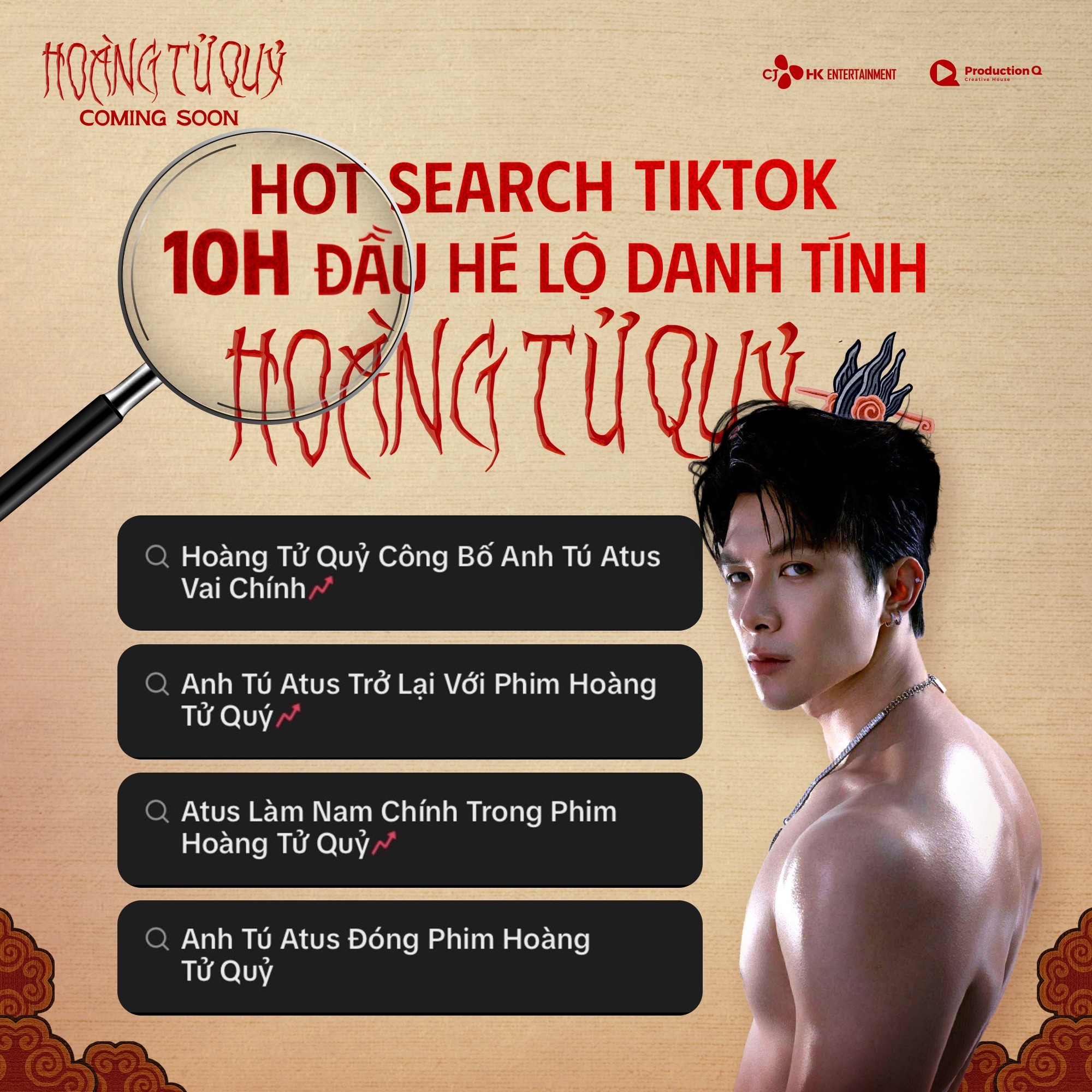 'Hoàng tử quỷ': Anh Tú Atus ngồi trên 'núi sọ người', tạo hình cầu kỳ đến từng chi tiết