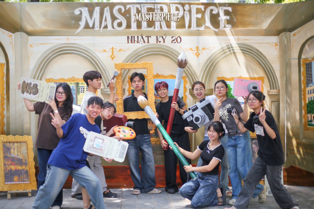 Từ mảnh ghép tuổi trẻ đến kiệt tác: Photobooth Nhật Ký 20 - 2025: Masterpiece chính thức ra mắt