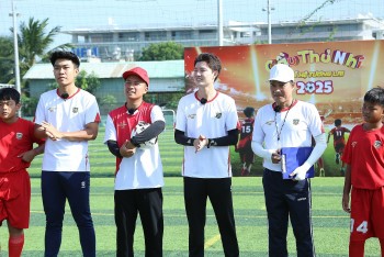 Diễn viên phim 'Gia đình là số 1' là khách mời tập 4 'Cầu thủ nhí 2025'