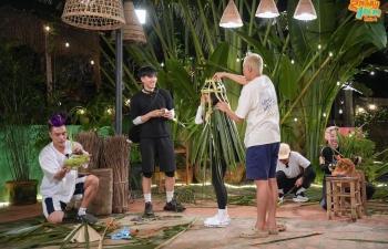 '2 ngày 1 đêm': Dương Lâm - Kiều Minh Tuấn lục đục nội bộ, Hieuthuhai hóa boy đảm đang, bất chấp tạo hình 'độc lạ'