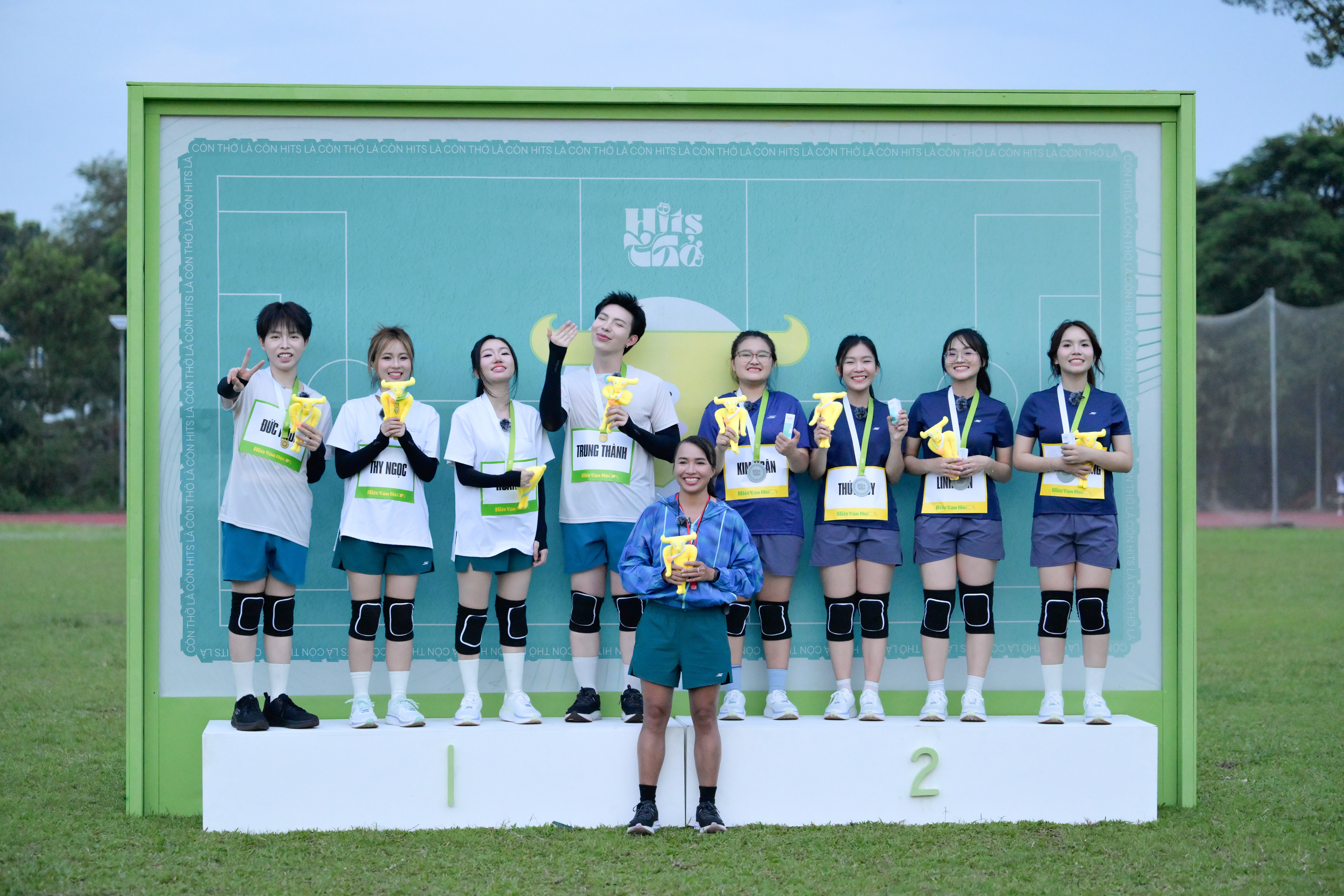 Erik, Đức Phúc, Orange, Misthy 'nhập môn' điền kinh cùng tinh thần thể thao cực 'cháy'