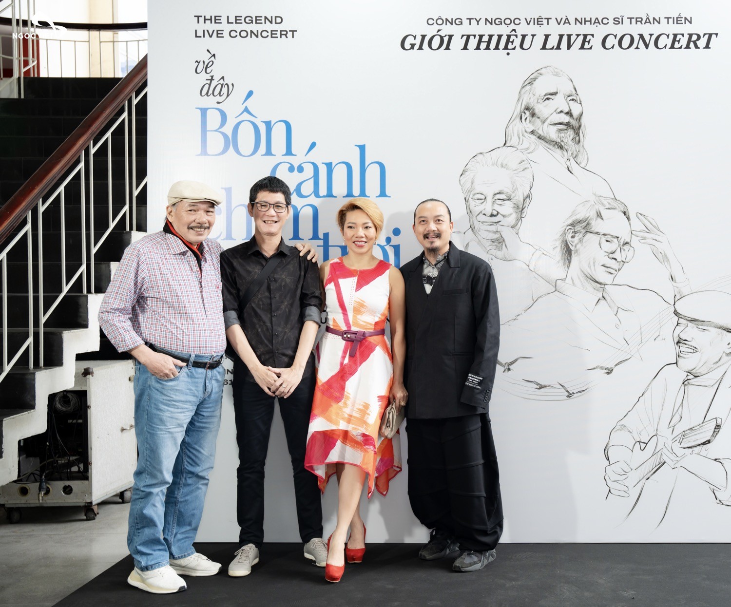 The Legend Live Concert 'Về đây bốn cánh chim trời': Đêm nhạc đặc biệt tôn vinh 4 nhạc sĩ Văn Cao - Phạm Duy - Trịnh Công Sơn - Trần Tiến