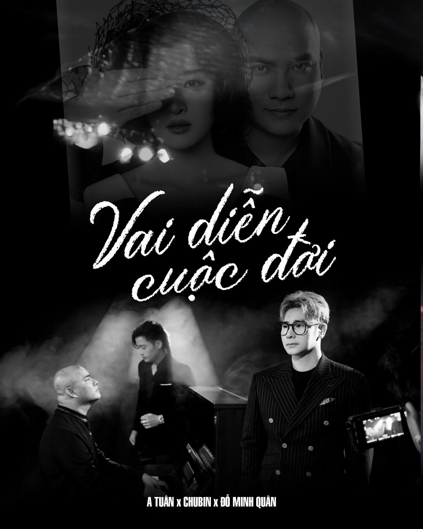 Sau hit 'Lệ ngang trời', A Tuân tung siêu phẩm mới cùng Chu Bin và Đỗ Minh Quân