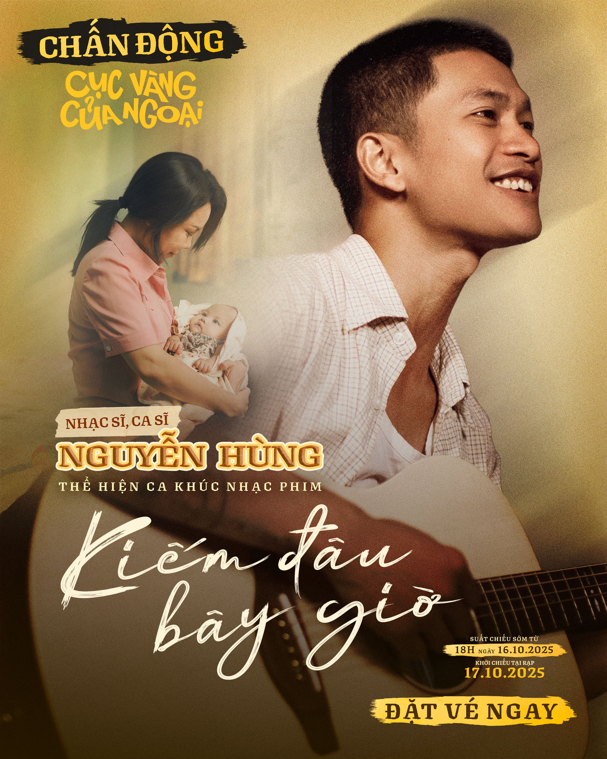 Sau 'Phép màu', 'Còn gì đẹp hơn', Nguyễn Hùng gây nhói tim với 'Kiếm đâu bây giờ' trong 'Cục vàng của ngoại'