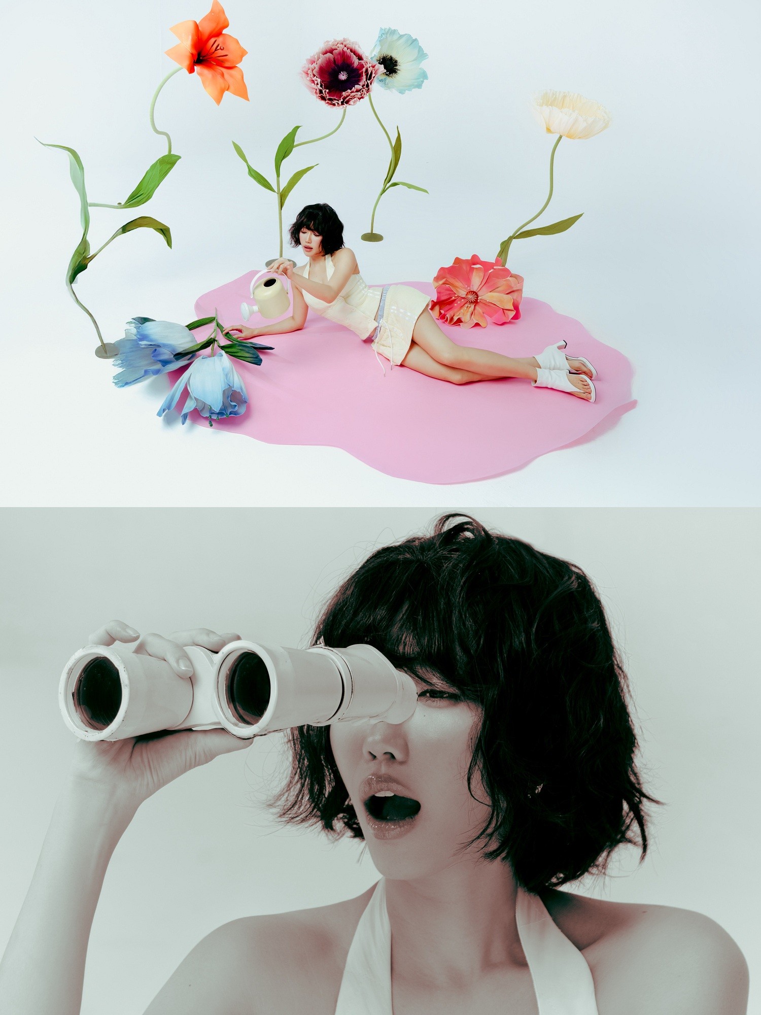 Diệu Nhi hóa 'nữ thần hoa' trước thềm 20/10