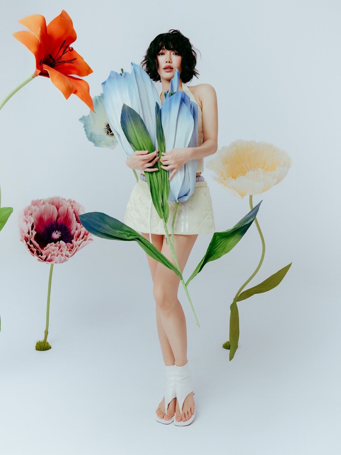 Diệu Nhi hóa 'nữ thần hoa' trước thềm 20/10