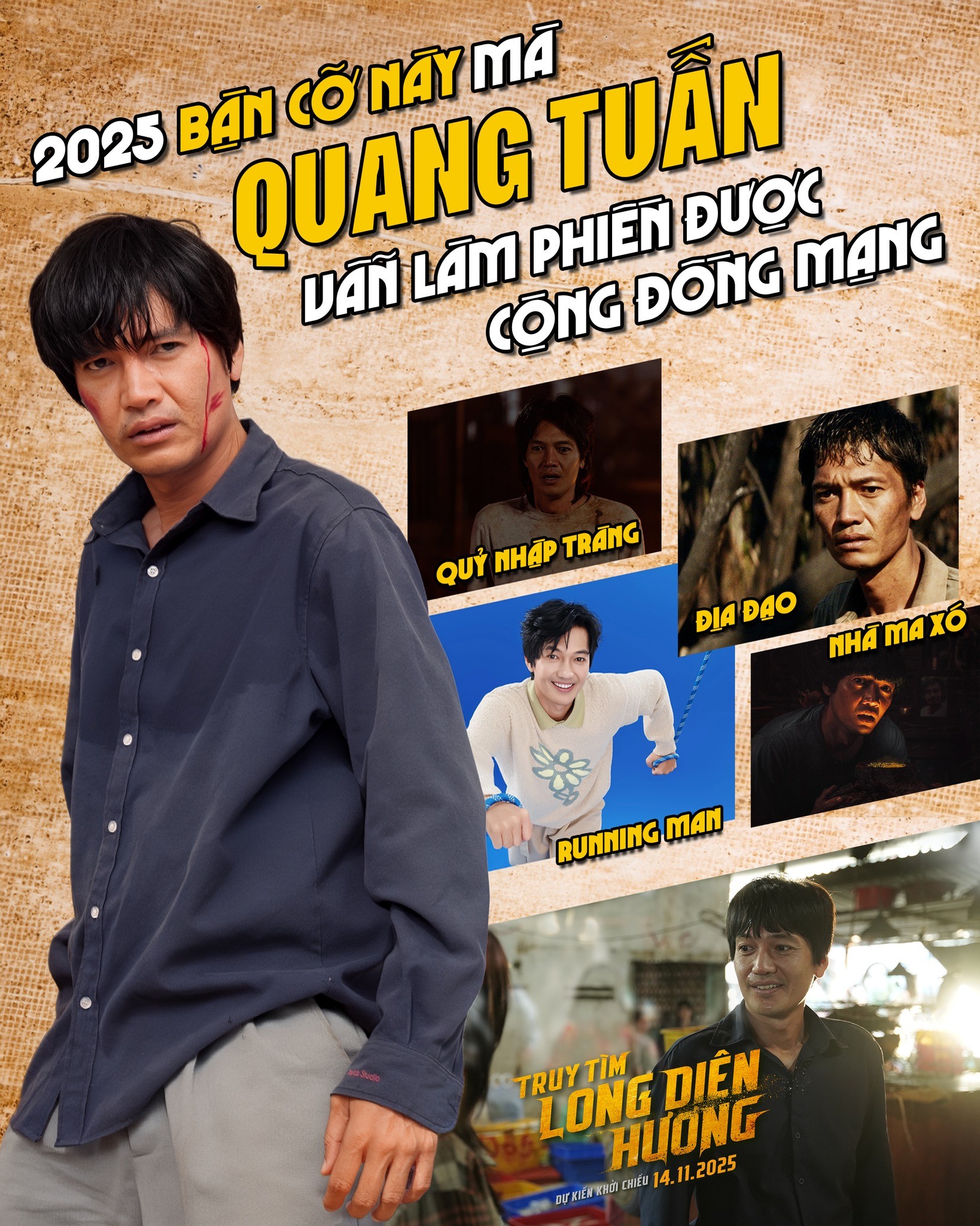 Quang Tuấn và Ma Ran Đô đối đầu Quốc Đam trong 'Truy tìm Long Diên Hương'