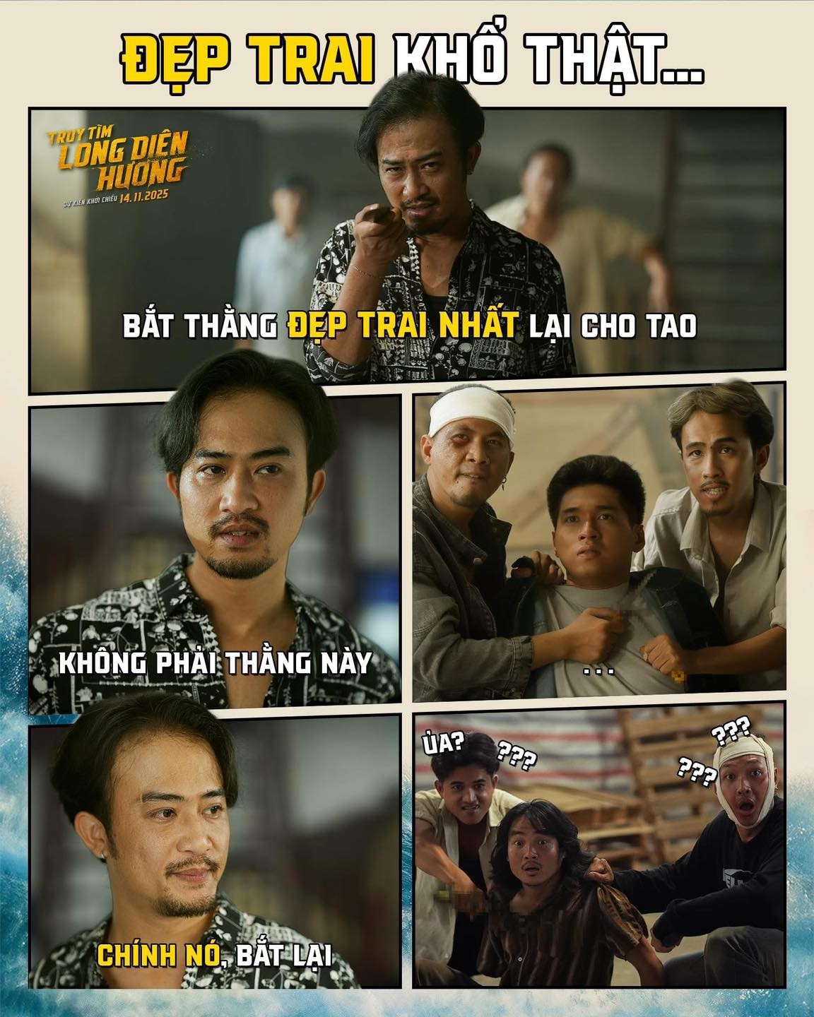 Quang Tuấn và Ma Ran Đô đối đầu Quốc Đam trong 'Truy tìm Long Diên Hương'