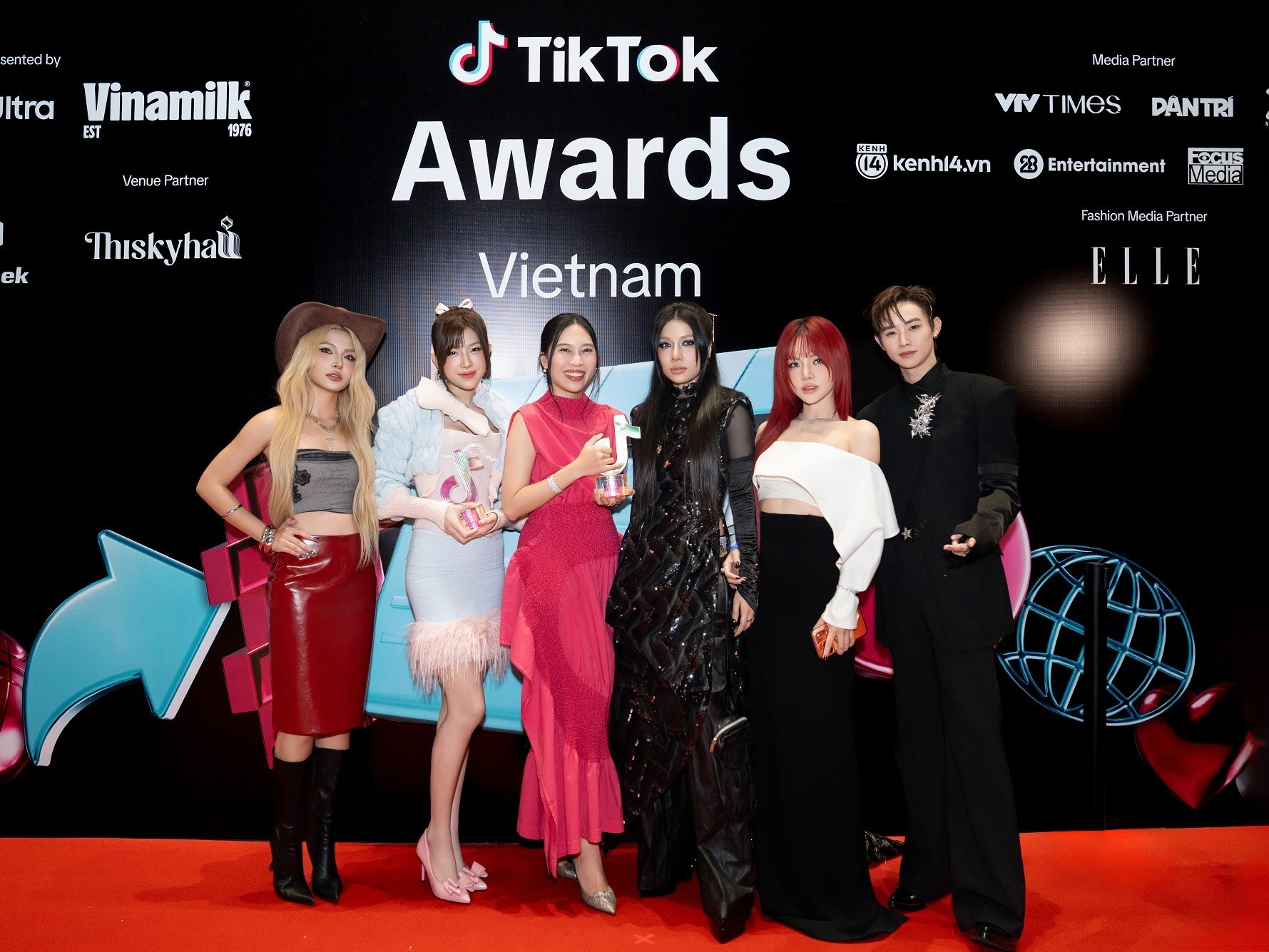 DatVietVAC và Em xinh Lamoon được vinh danh tại TikTok Awards Việt Nam 2025