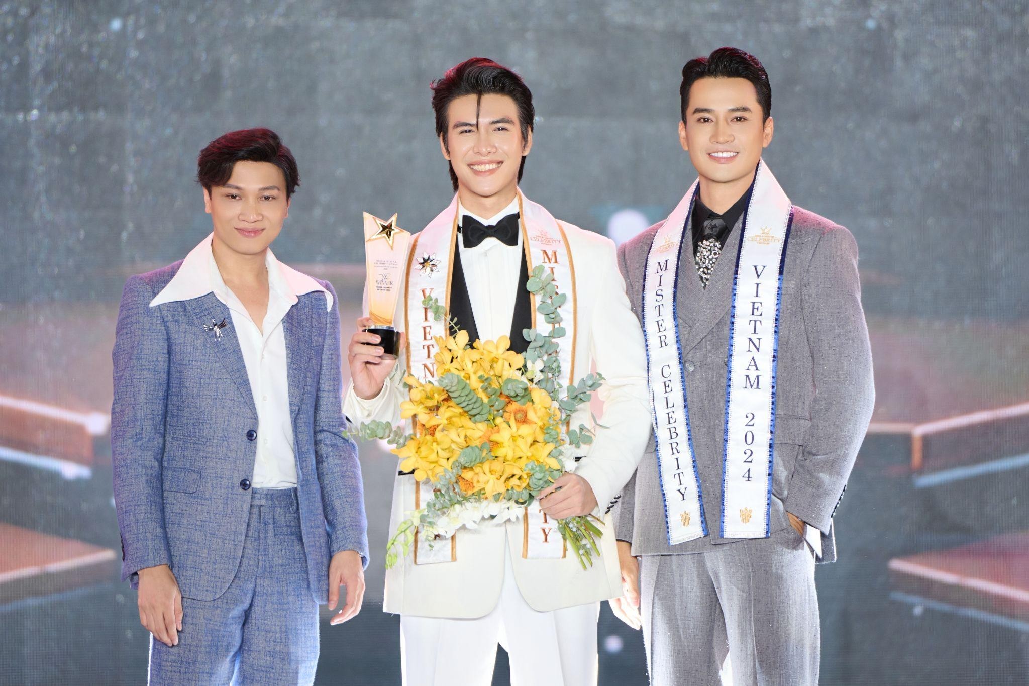 Nguyễn Đình Tuấn Kiệt và Trần Trân Mỹ Linh đăng quang 'Miss & Mister Celebrity Vietnam 2025'