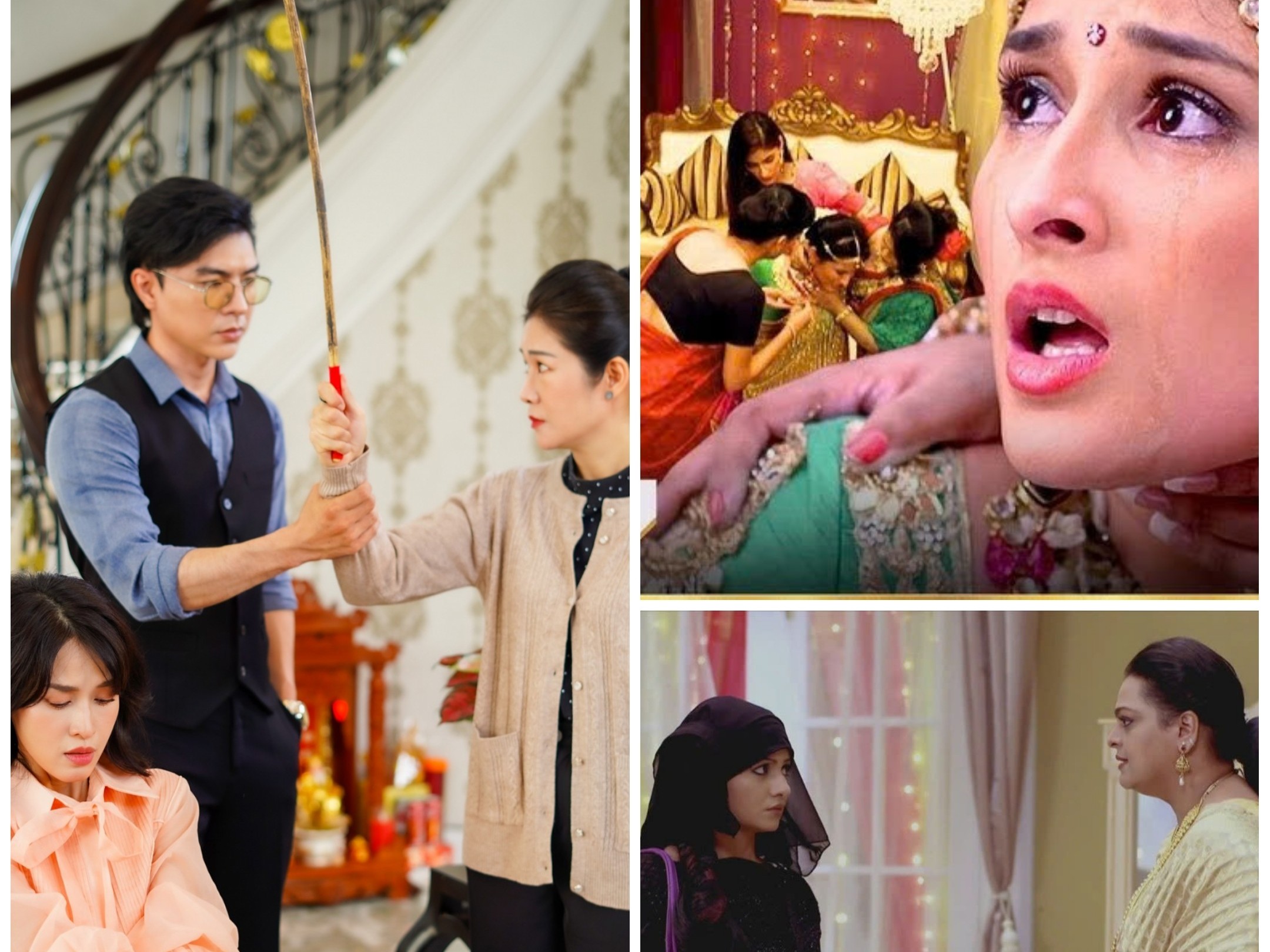 Cùng nói về các nàng dâu nhưng phim Việt Nam và phim Ấn Độ có gì khác biệt?