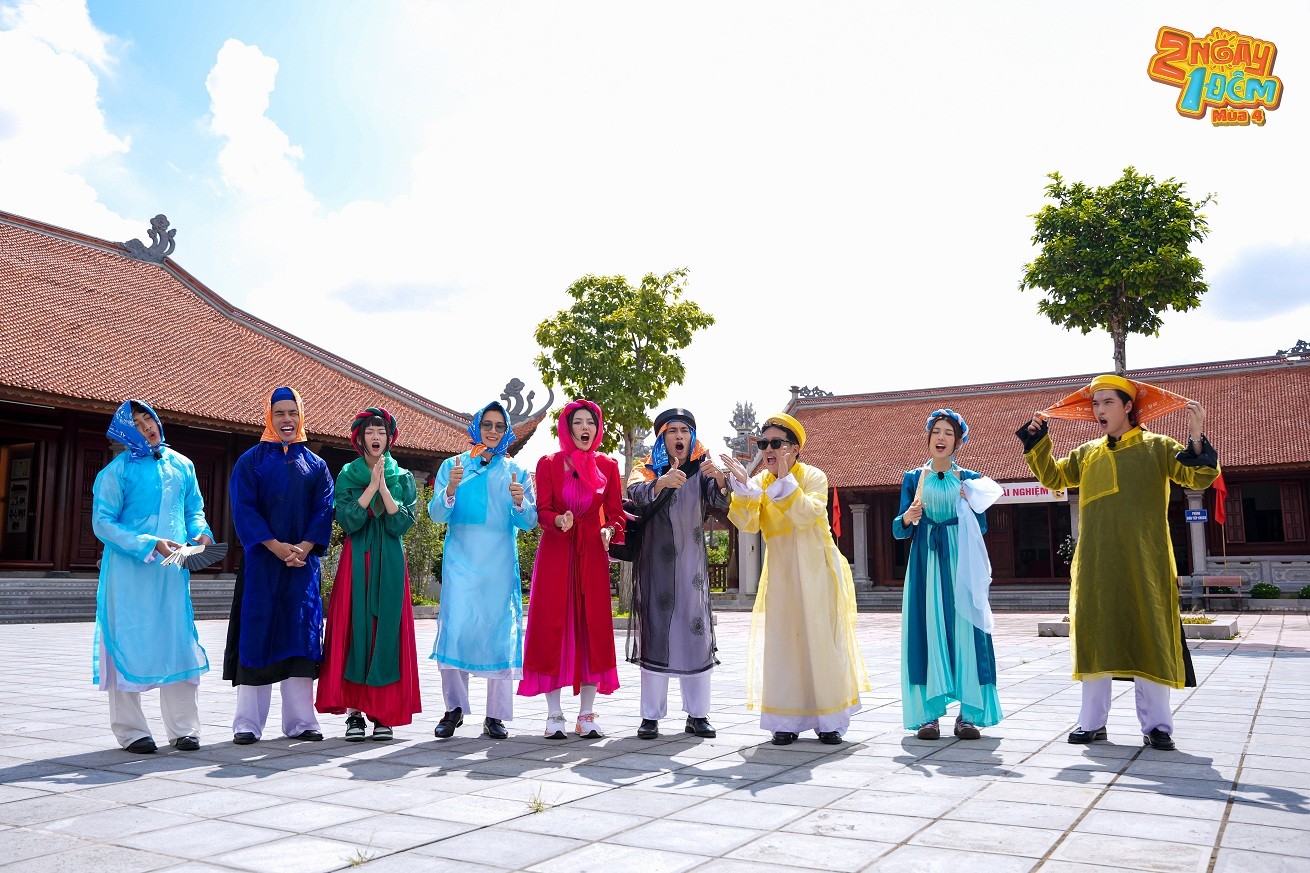 '2 ngày 1 đêm' tái hiện trò chơi dân gian Chạy Ró, xuất hiện nhiều 'chiến thần' với tạo hình độc - lạ