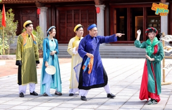 '2 ngày 1 đêm' tái hiện trò chơi dân gian Chạy Ró, xuất hiện nhiều 'chiến thần' với tạo hình độc - lạ