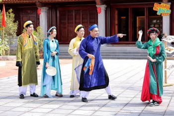 '2 ngày 1 đêm' tái hiện trò chơi dân gian Chạy Ró, xuất hiện nhiều 'chiến thần' với tạo hình độc - lạ