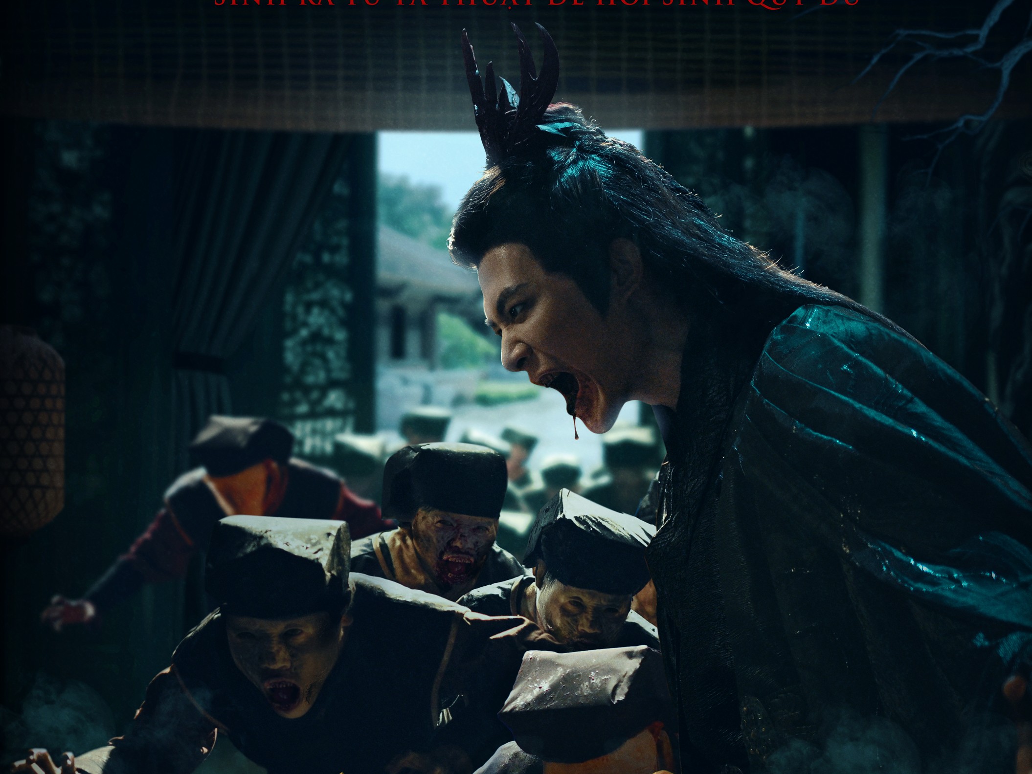 Lần đầu đóng phim kinh dị cổ trang, Anh Tú Atus hóa phản diện cực tà ác trong 'Hoàng tử quỷ'