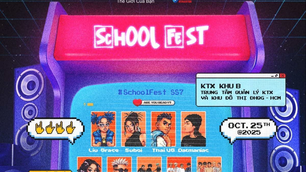 School Fest 7: Mở chiều không gian mới đưa âm nhạc Hiphop - Underground thuần túy quay trở lại