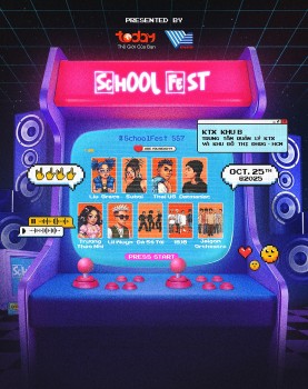 School Fest 7: Mở chiều không gian mới đưa âm nhạc Hiphop - Underground thuần túy quay trở lại