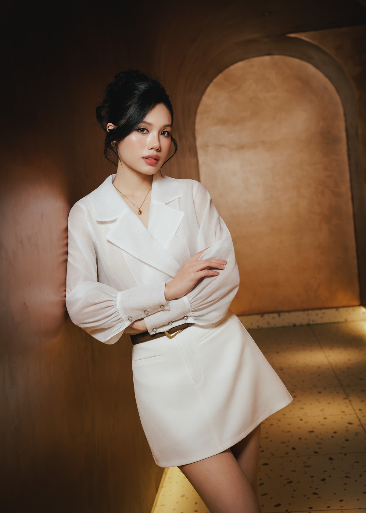 Trâm Anh tiết lộ nguồn cảm hứng lớn nhất cho vai Nhàn: Hình ảnh người cha công an và những câu chuyện chưa kể