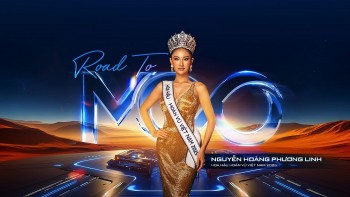 Hoa hậu Phương Linh 'xuyên không' trong hình hiệu 'Road To Miss Cosmo 2025', hướng đến dấu mốc 100 năm Quốc khánh Việt Nam