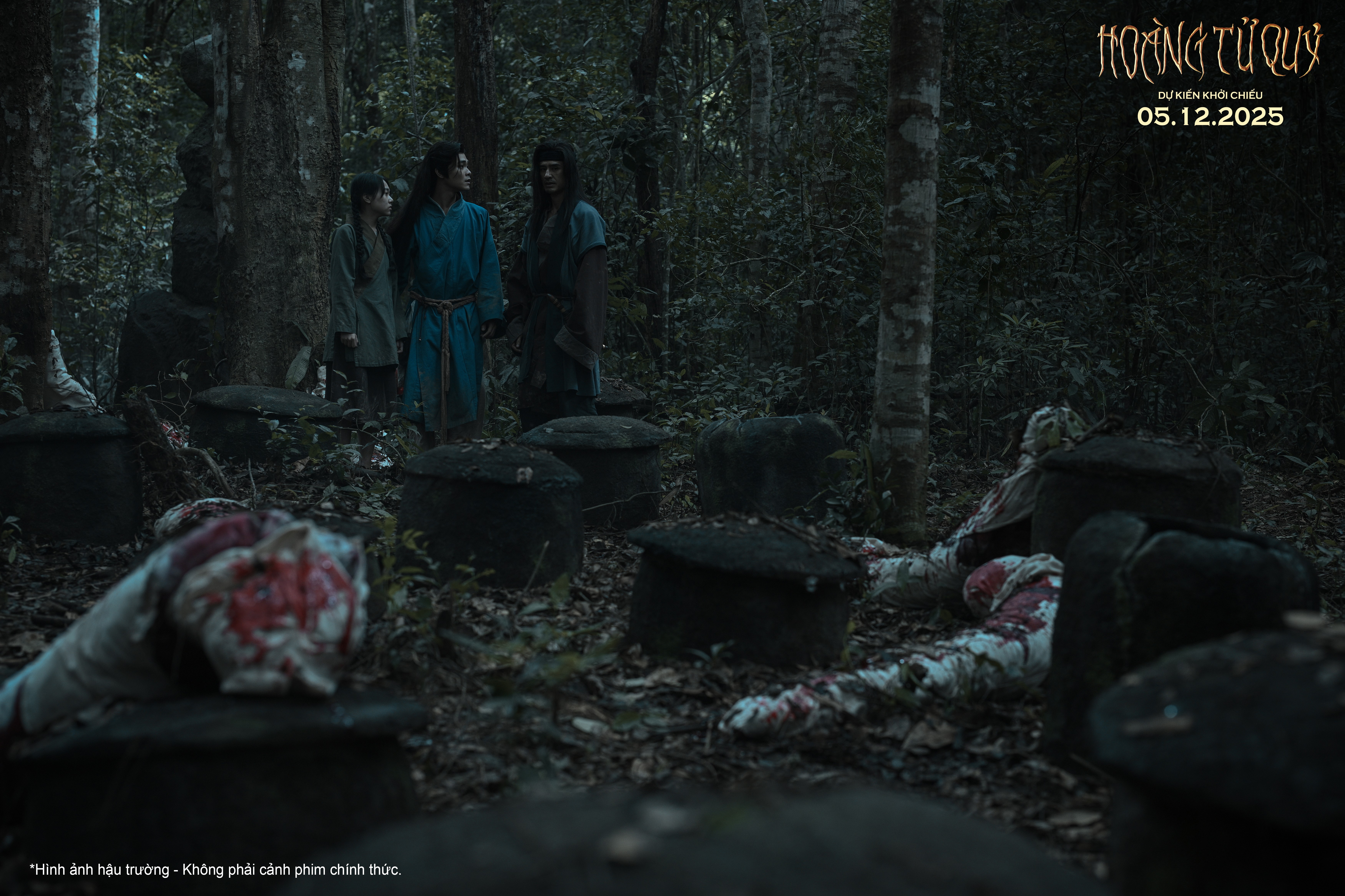 'Hoàng tử quỷ' hé lộ về công đoạn hóa trang đặc biệt và sáng tạo không gian kinh dị dựa trên chất liệu Việt