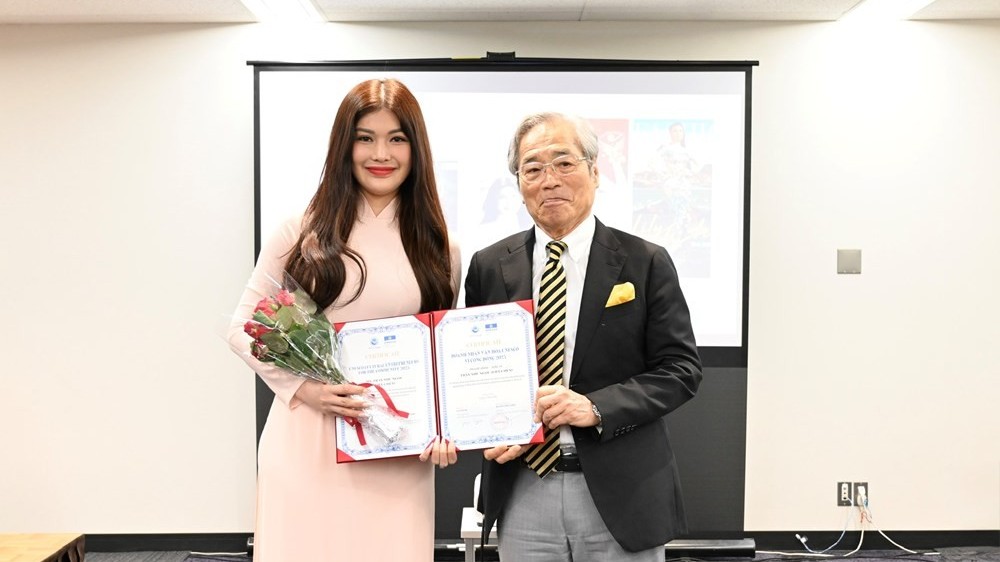 Nữ diễn viên Lily Chen được vinh danh tại Nhật Bản