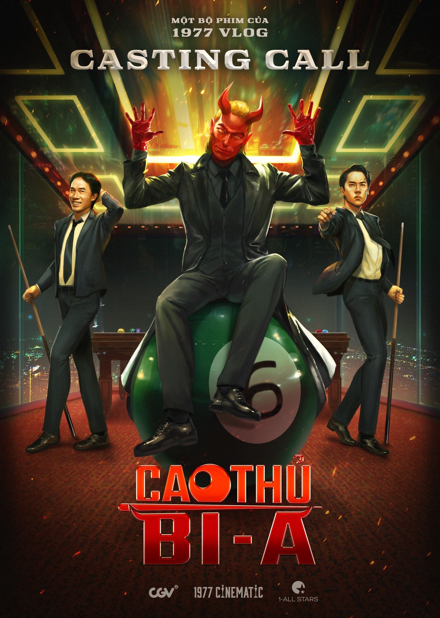 1977 Vlog khởi động dự án điện ảnh 'Cao thủ Bi-a'