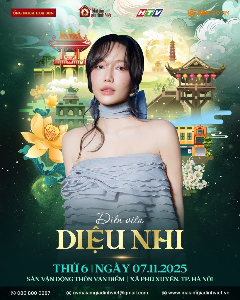 Thành Trung, Huỳnh Lập, Diệu Nhi và nhiều nghệ sĩ tham gia ghi hình 'Mái ấm gia đình Việt' tại Thủ đô Hà Nội