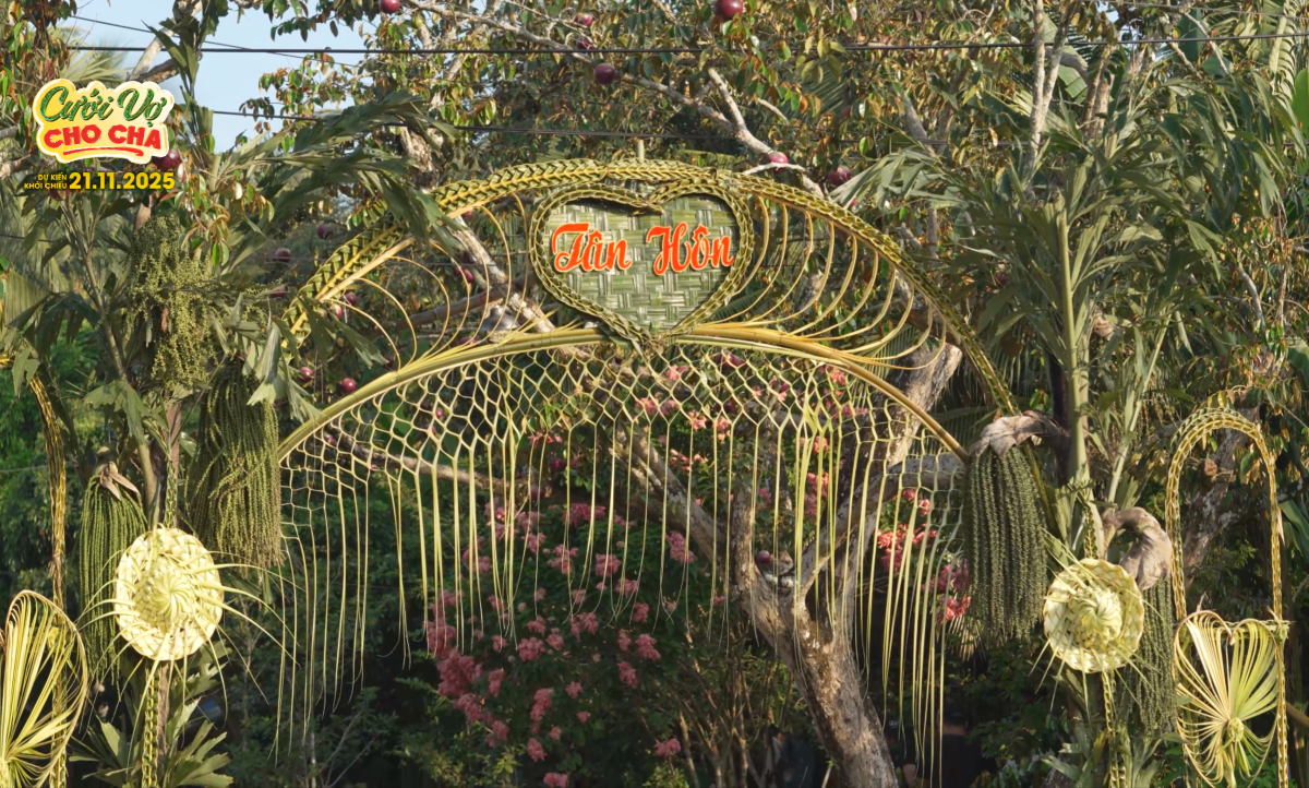 'Cưới vợ cho cha' hé lộ hậu trường về cảnh đám cưới miền Tây vui hết sảy