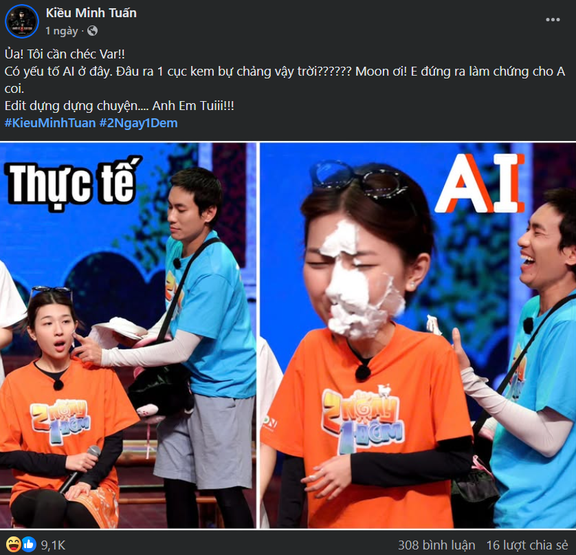 ‘Em Xinh’ Lamoon lên tiếng xin lỗi, dàn cast ‘2 ngày 1 đêm’ bênh vực