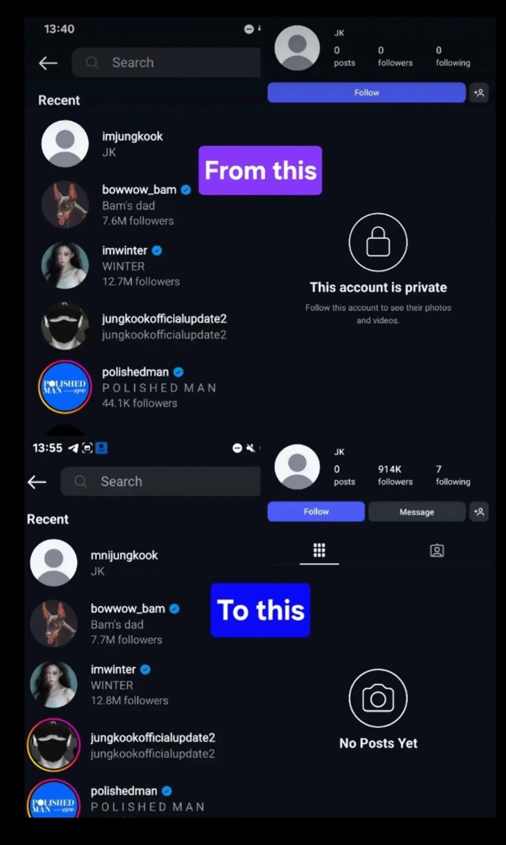 Tin đồn hẹn hò của Jungkook (BTS) và Winter (aespa) gây xôn xao dư luận