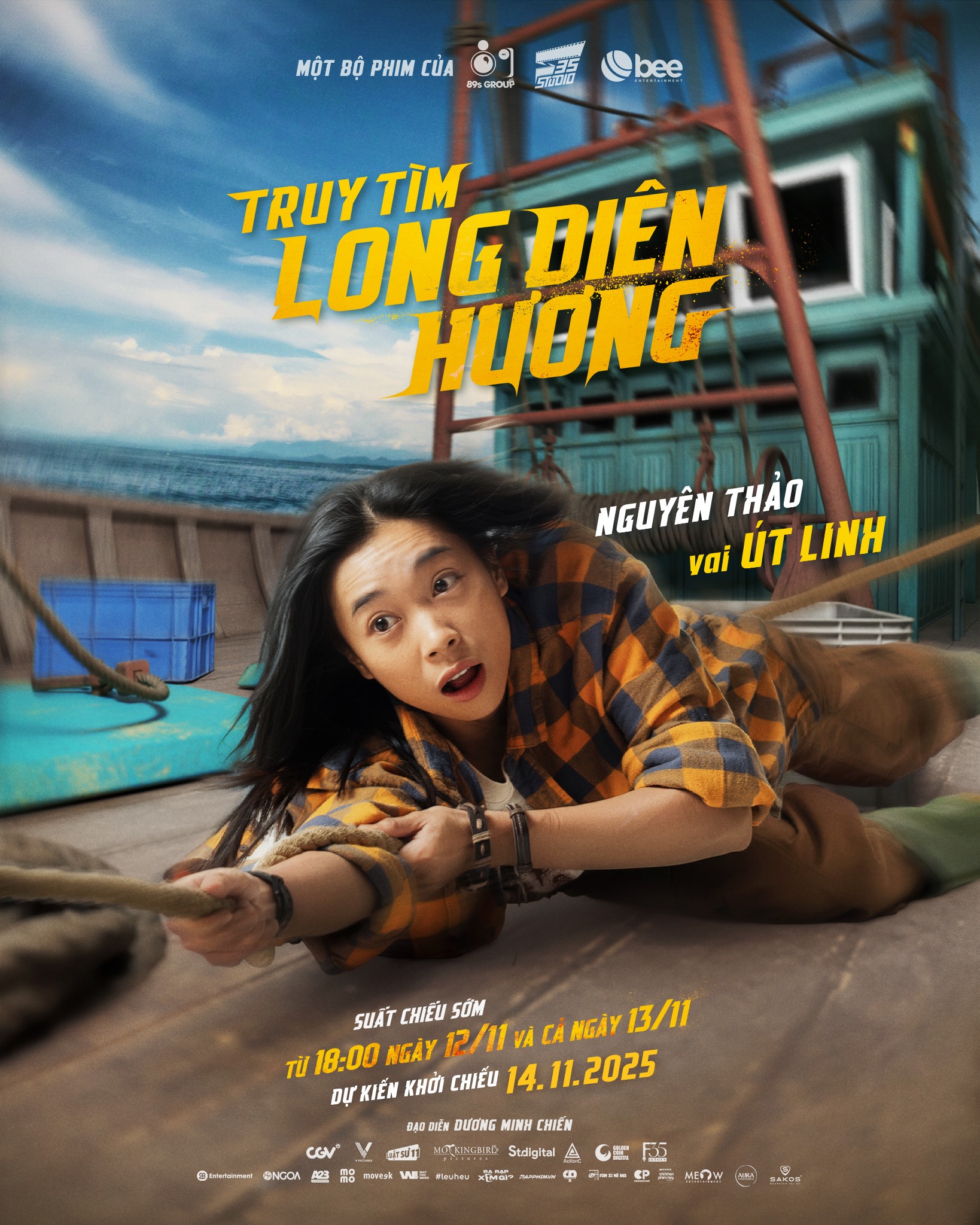 Poster độc lạ gắn liền biển cả của 'Truy tìm Long Diên Hương'