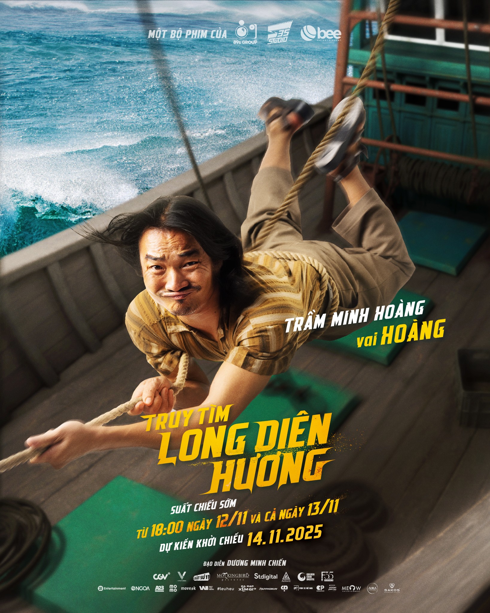 Poster độc lạ gắn liền biển cả của 'Truy tìm Long Diên Hương'