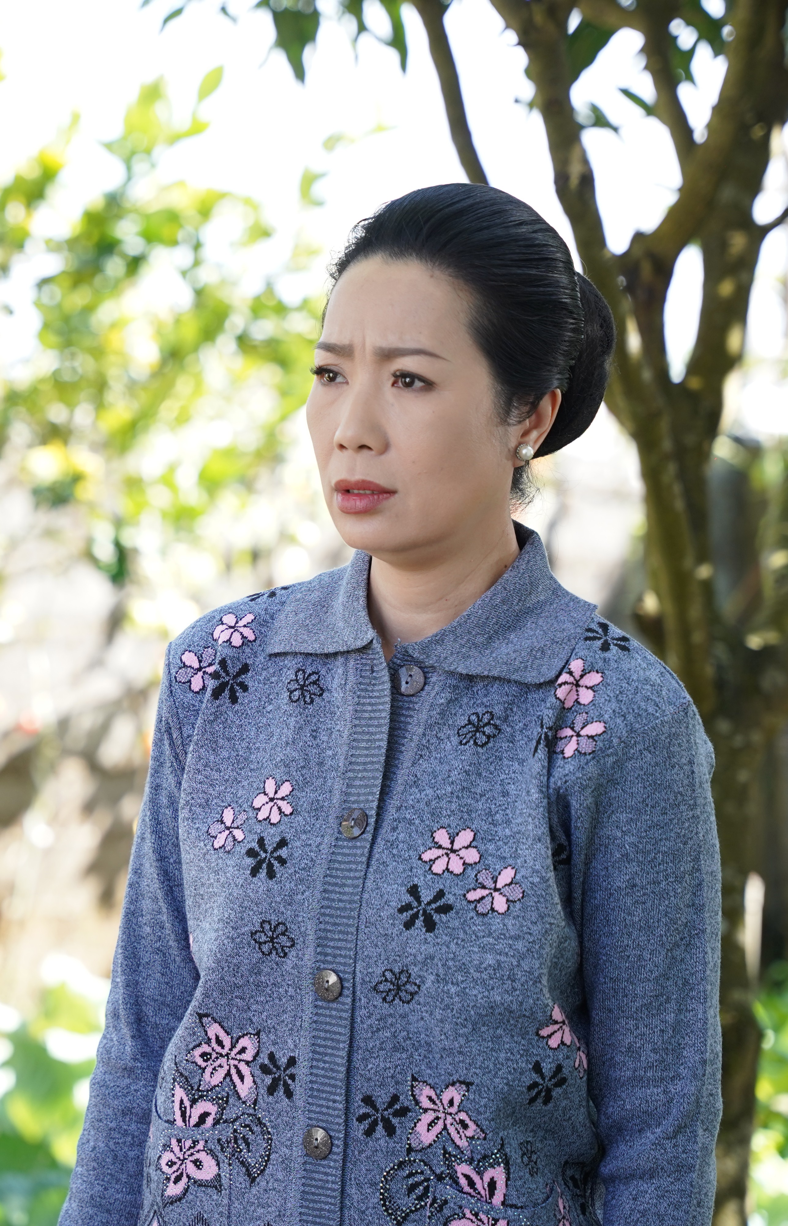 NSND Trịnh Kim Chi trong phim Trà ma nữ