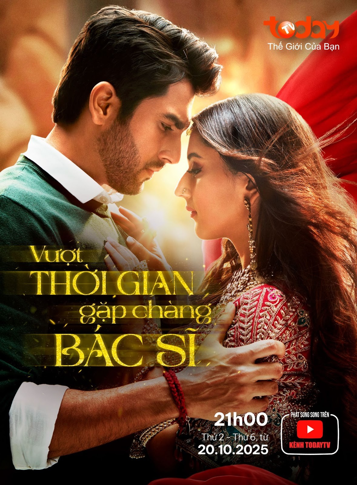 Riya Sharma - Ishaan Dhawan chinh phục khán giả Việt với 'Vượt thời gian gặp chàng bác sĩ'