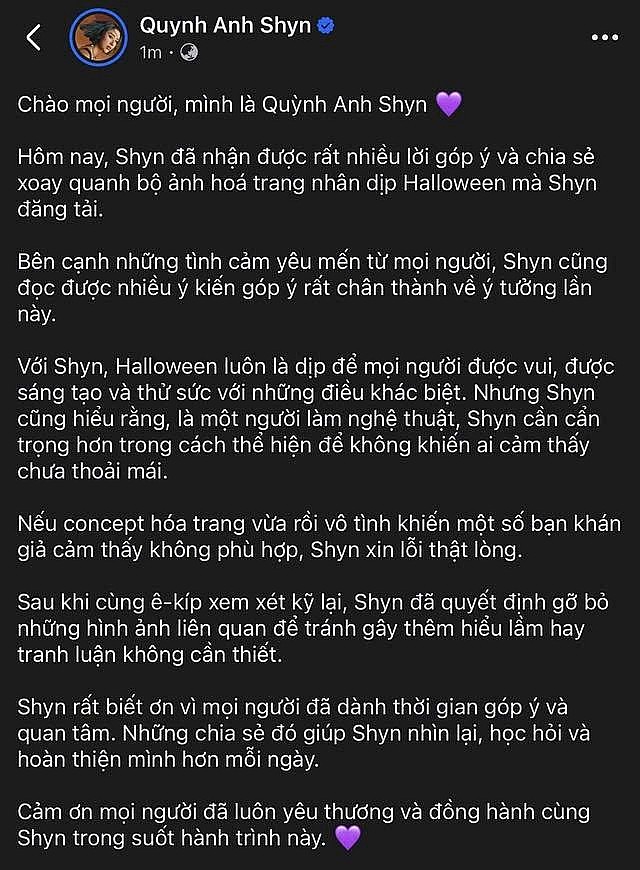 Quỳnh Anh Shyn và những lần 'gây bão' vì hóa trang Halloween