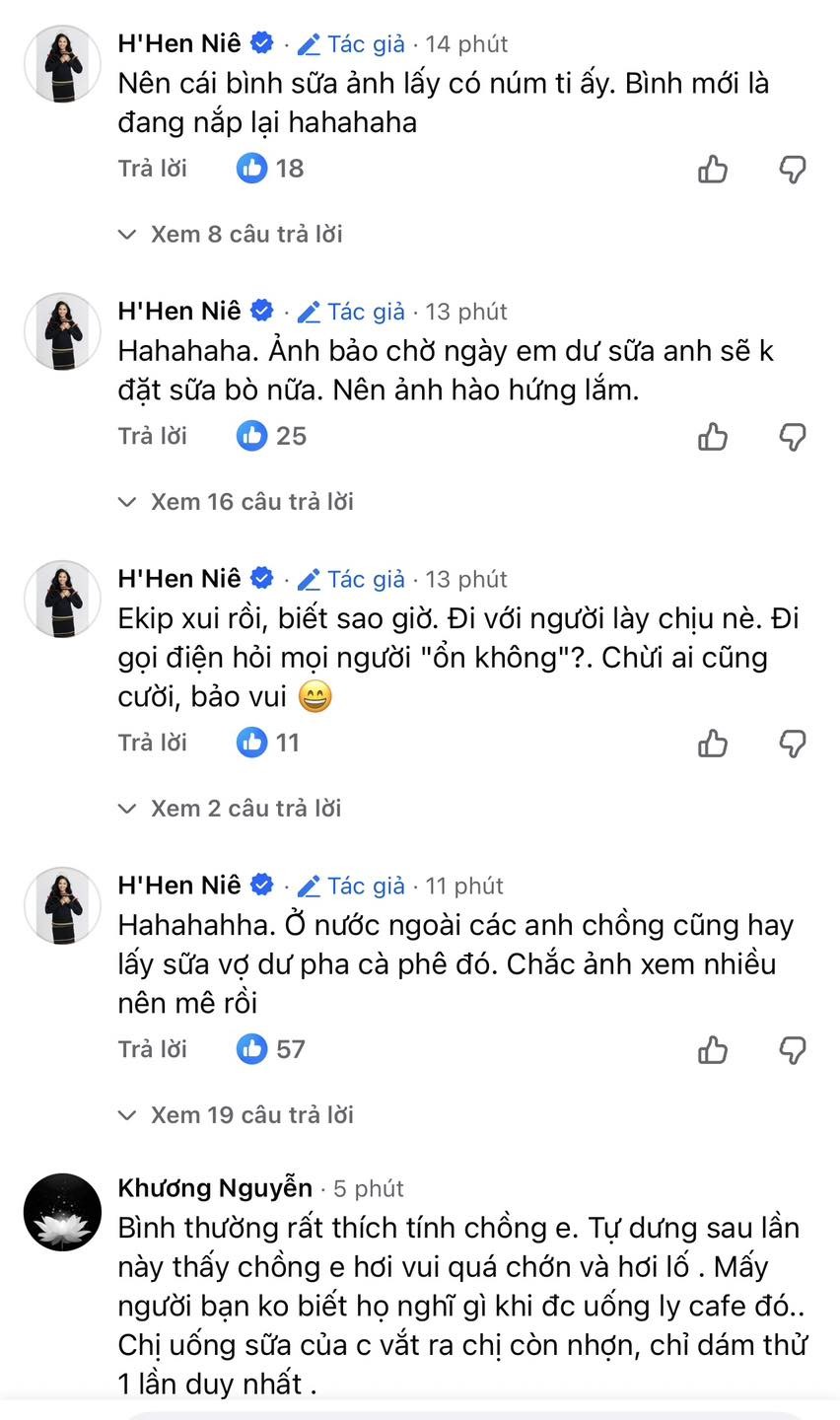 Chồng Hoa hậu H'Hen Niê pha cà phê bằng sữa vợ gây 'bão' mạng xã hội Chồng Hoa hậu H'Hen Niê pha cà phê bằng sữa vợ gây 'bão' mạng xã hội